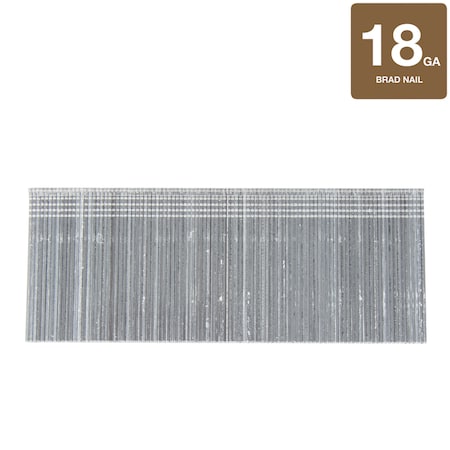 Metabo Hpt Collated Brad Nail, 18 ga, Electro Galvanized, Straight 24108THPT